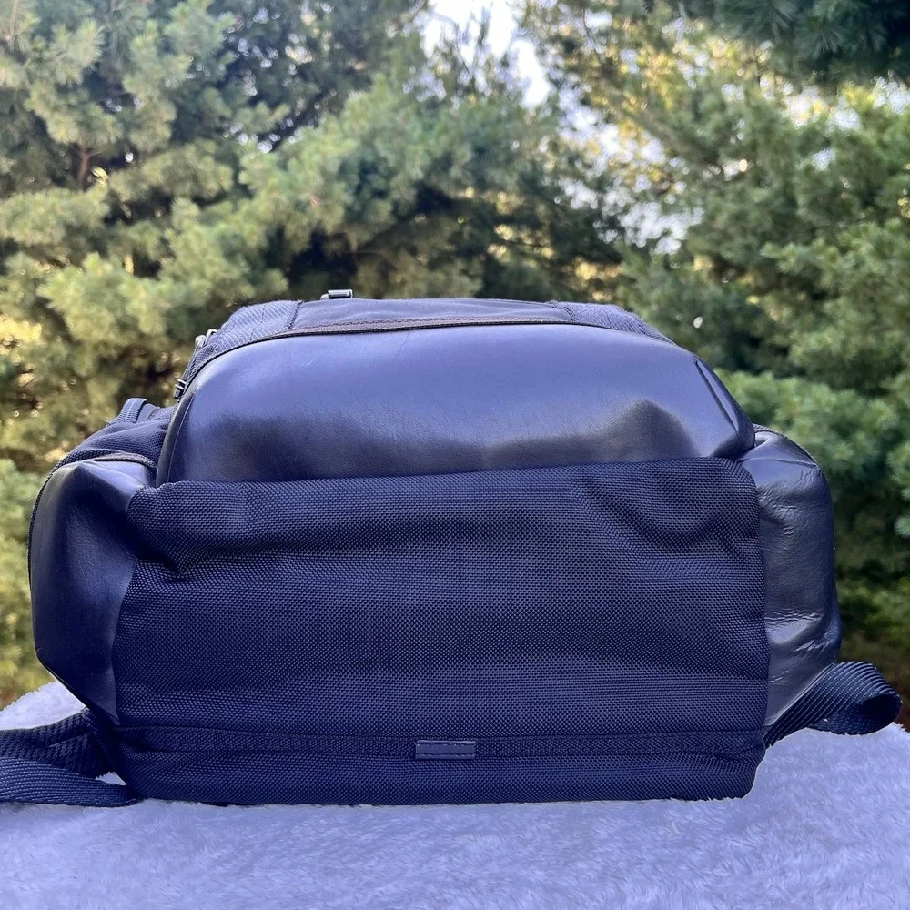 TUMI Alpha Bravo Kingsville Deluxe Backpack Black Ballistic Nylon Legacy Style